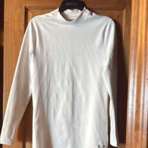 Under Armour Cream Long Sleeve Top